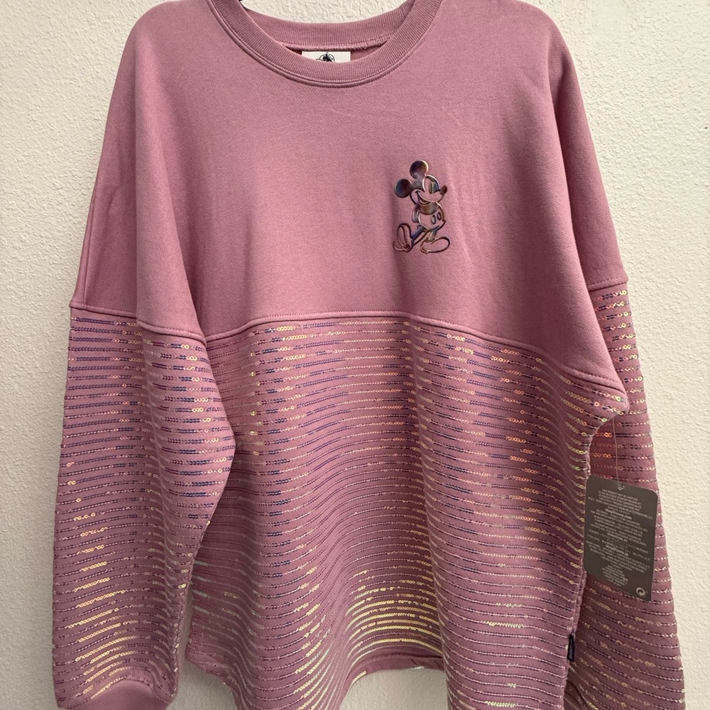 Pink Mickey Mouse Sweatshirt